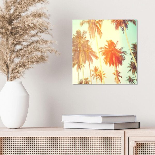 Wandbild - Palmen mit Farbfilter – Bild 4