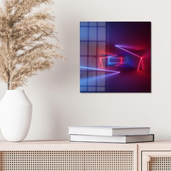Wandbild - Ultraviolette Raumteiler – Bild 4