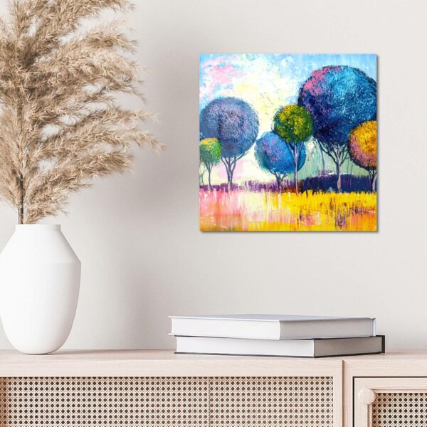 Wandbild - Kugelförmige Bäume – Bild 4