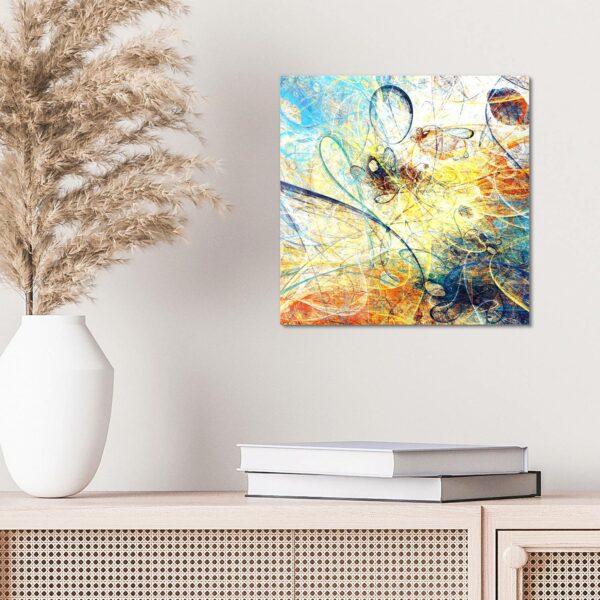 Wandbild - Lebhafte Kritzelei – Bild 4
