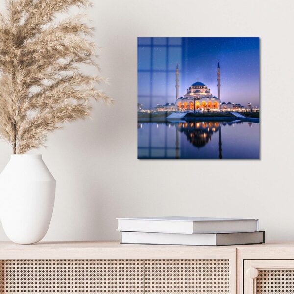 Wandbild - Sharjah Moschee bei Nacht – Bild 4