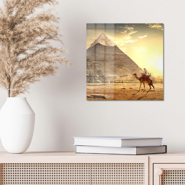 Wandbild - Kamelritt in der Wüste – Bild 4