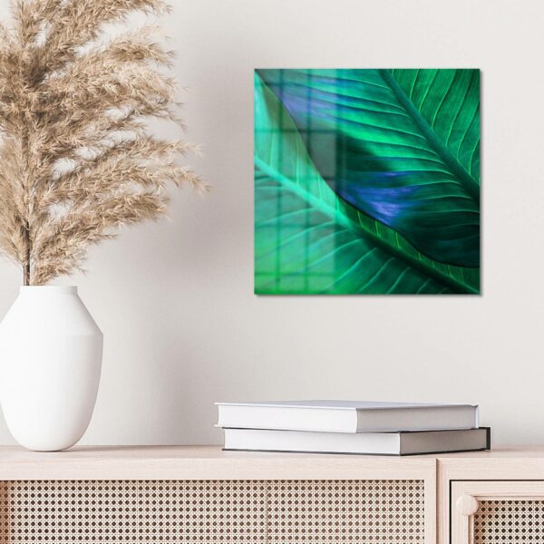 Wandbild - Tropenblattstruktur – Bild 4