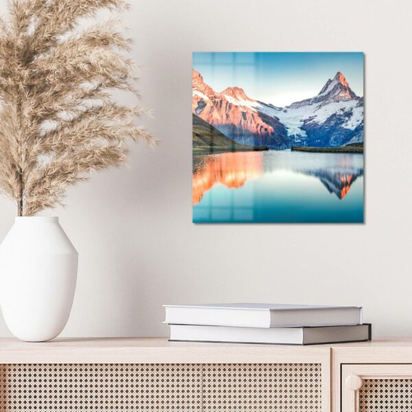 Wandbild - Bachalpsee vor Alpen – Bild 4