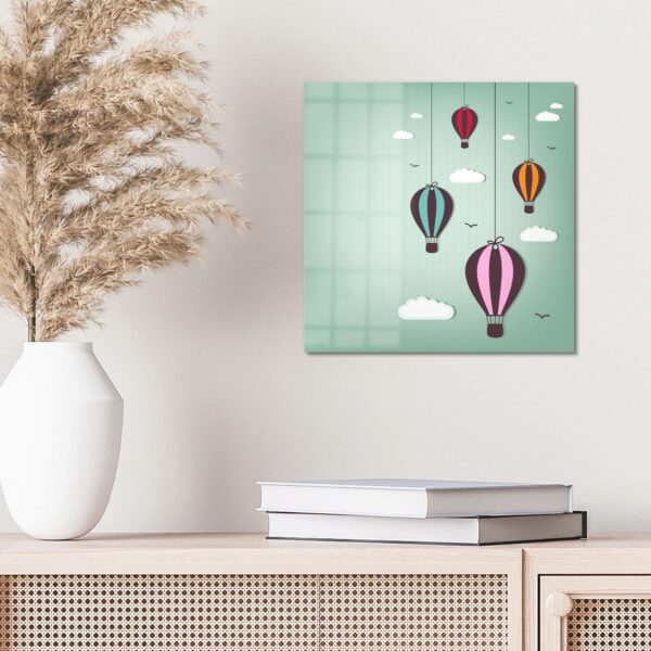 Wandbild - Comic Heißluftballons – Bild 4