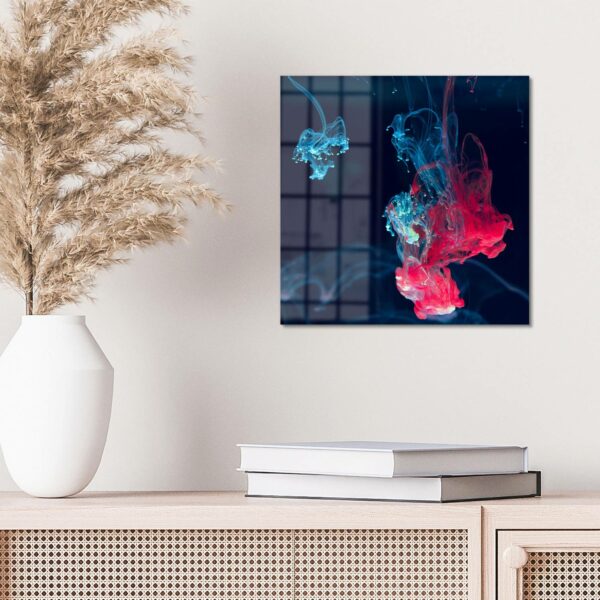 Wandbild - Tintentropfen im Wasser – Bild 4