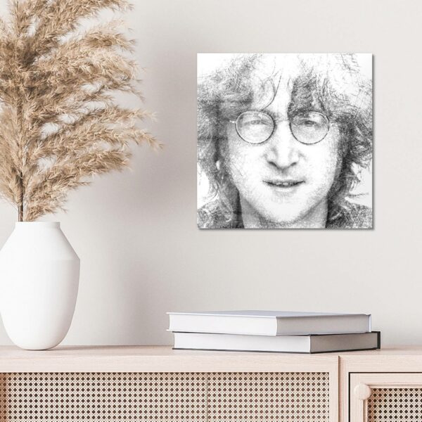 Wandbild - John Lennon Zeichnung – Bild 4