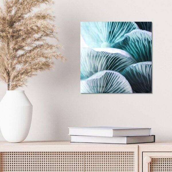 Wandbild - Leuchtende Pilzlamellen – Bild 4