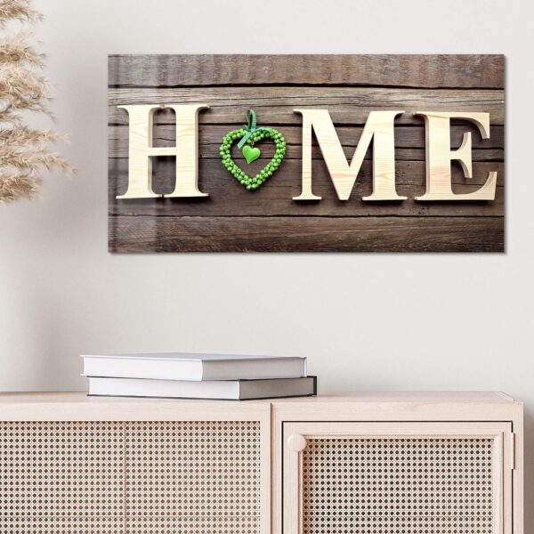 Wandbild - Buchstabendekor HOME – Bild 4