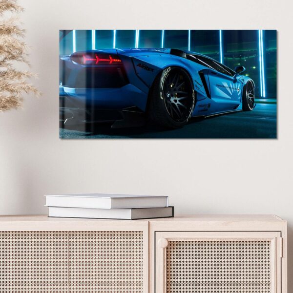 Wandbild - Lamborghini Aventador – Bild 4