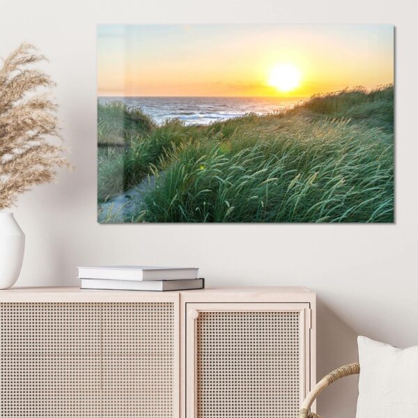 Wandbild - Abendstimmung am Meer – Bild 4