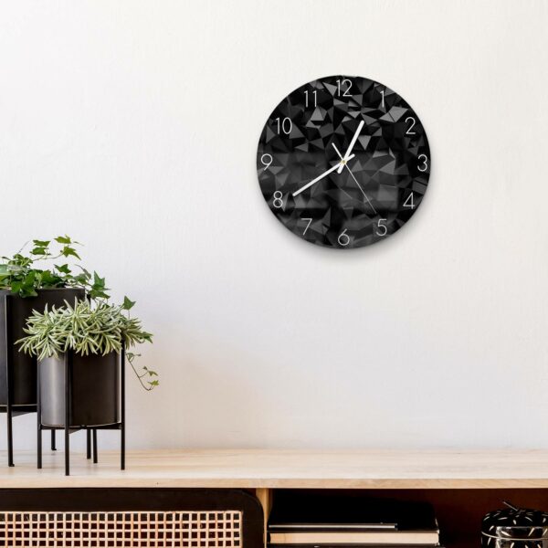Wanduhr - Bizarre Oberfläche – Bild 4