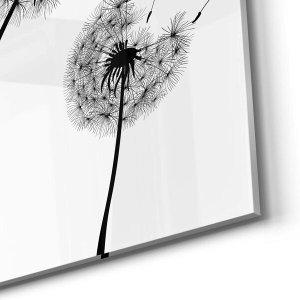 Magnettafel - Schwarze Pusteblumen – Bild 5
