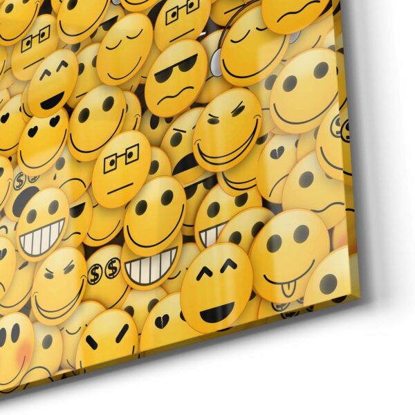 Magnettafel - Vielzahl von Smileys – Bild 5