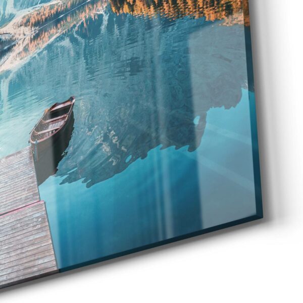 Magnettafel - Blick auf Lago di Braies – Bild 5