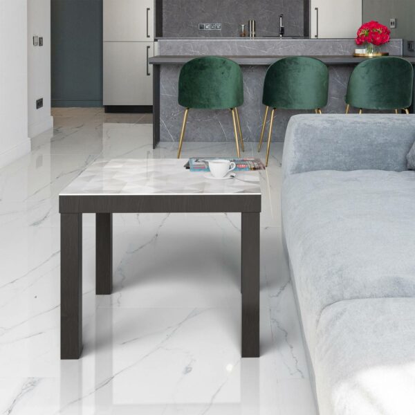 Glastisch - Symmetrische Rauten – Bild 5