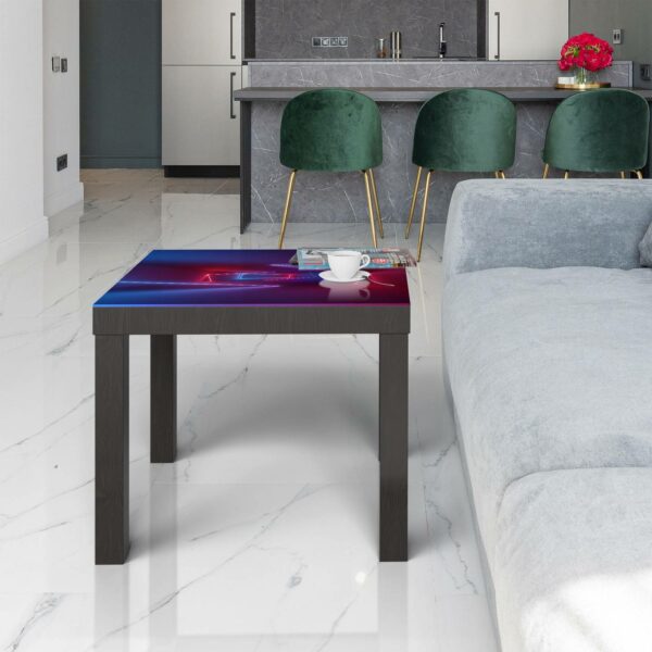 Glastisch - Ultraviolette Raumteiler – Bild 5