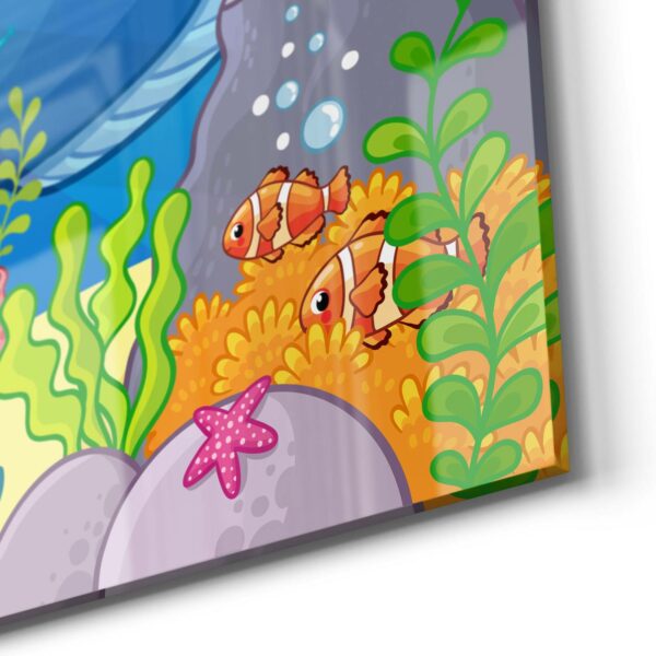 Wandbild - Comic-Unterwasserwelt – Bild 5