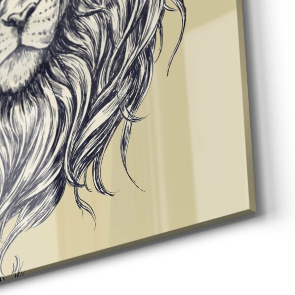 Wandbild - Frisierter Löwe – Bild 5