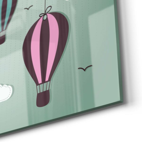 Wandbild - Comic Heißluftballons – Bild 5