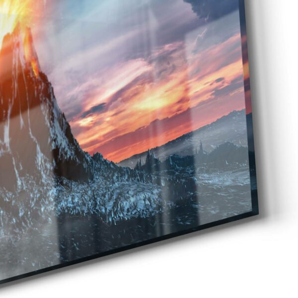 Wandbild - Feuerspuckender Vulkan – Bild 5