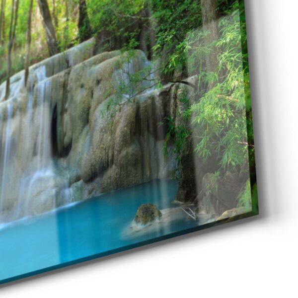 Wandbild - Exotischer Wasserfall – Bild 5