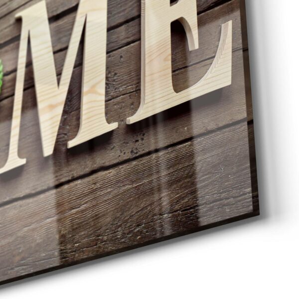 Wandbild - Buchstabendekor HOME – Bild 5