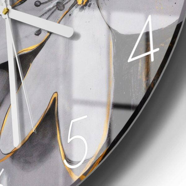 Wall Clock - Woman With Flower In Hair - Image 5