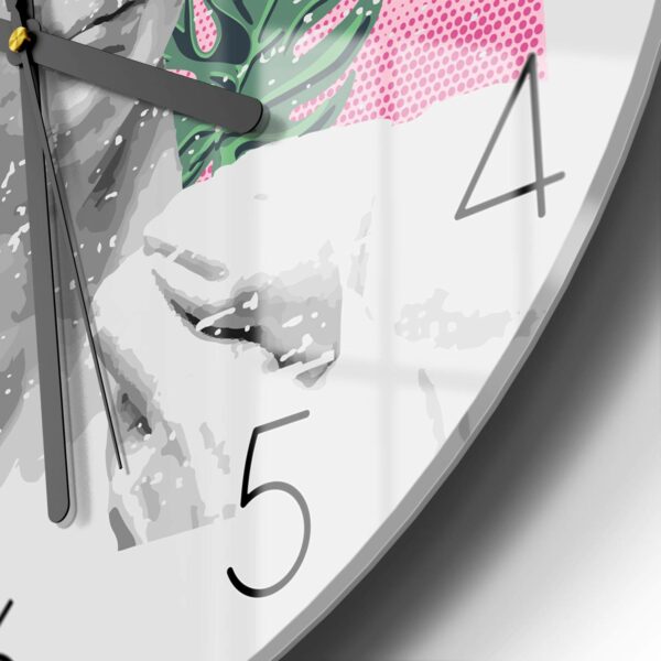 Wall Clock - Hip Young Man Sculpture - Image 5