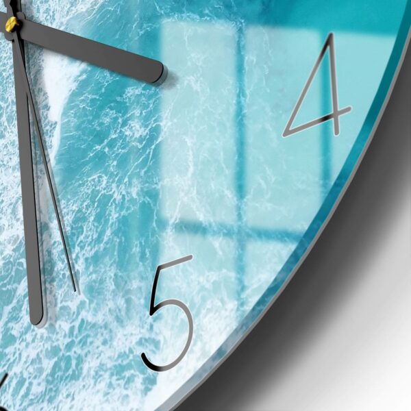 Wall Clock - Sea Surf From Above - Image 5