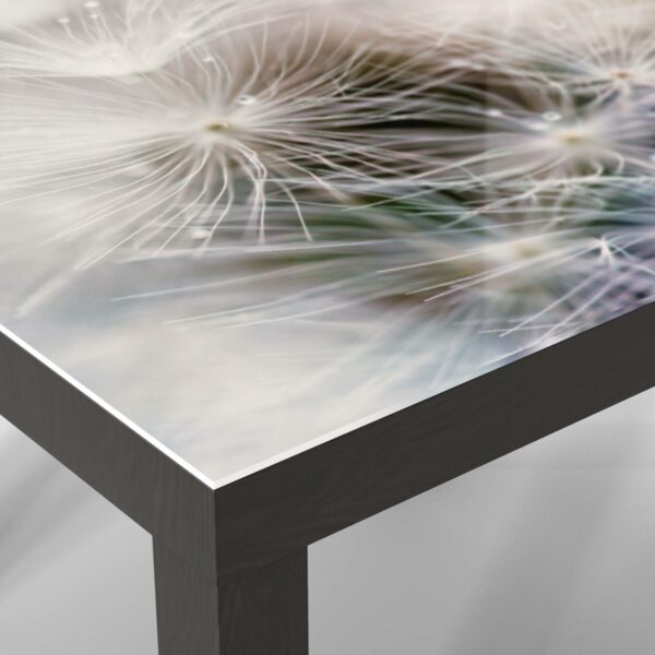 Glastisch - Detailaufnahme Pusteblume – Bild 6