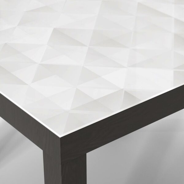 Glastisch - Symmetrische Rauten – Bild 6