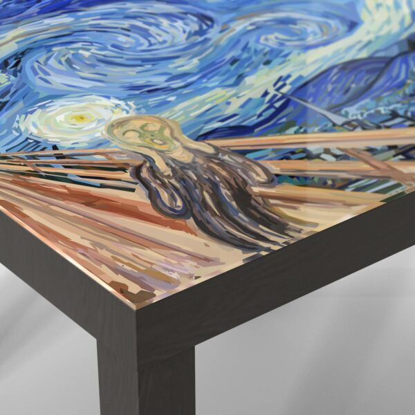 Glastisch - Munch trifft Van Gogh – Bild 6