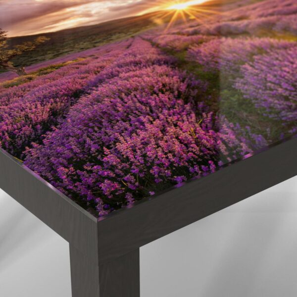 Side Table - Lavender Rows At Dusk - Image 6