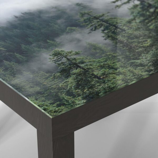 Side Table - Foggy Fir Tree Tops - Image 6