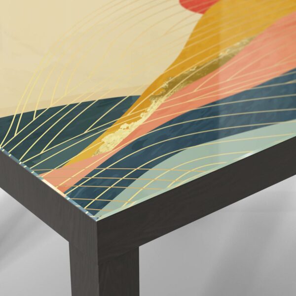 Side Table - Abstract Mountain Scenery - Image 6
