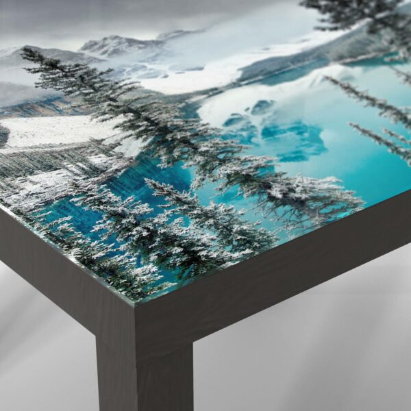 Glastisch - Moraine See im Winter – Bild 6