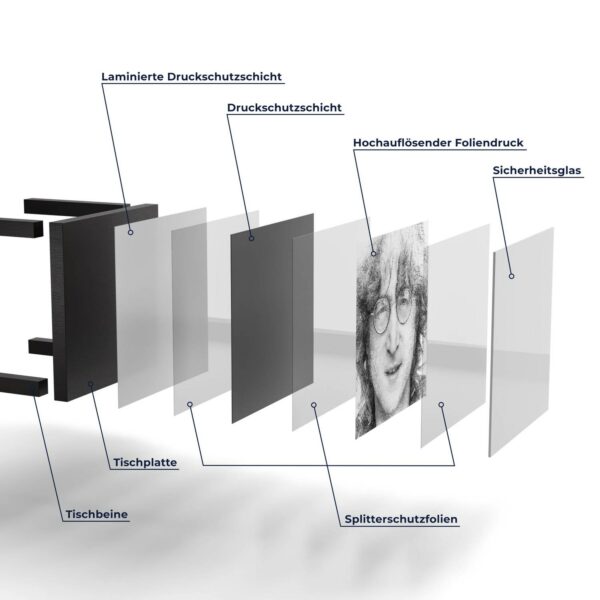 Side Table - John Lennon Illustration - Image 7