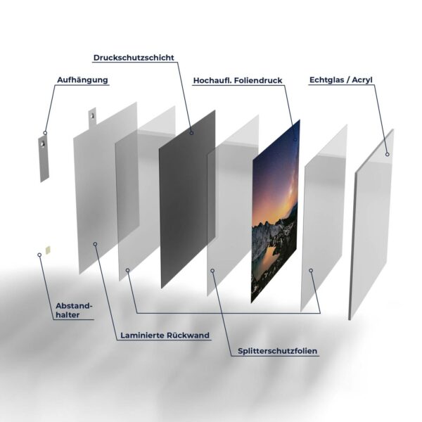 Wandbild - Gosainkunda unter Sternen – Bild 7