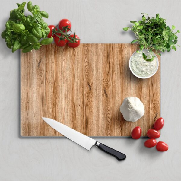 Chopping Board - Natural Wood Texture - Image 2