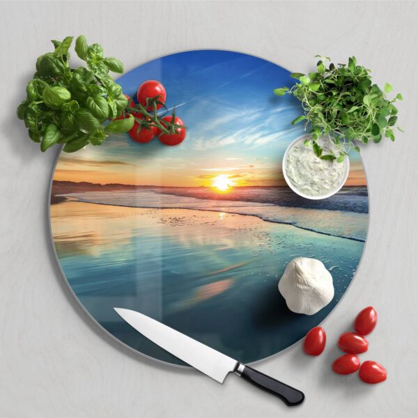 Chopping Board - Evening Sun Glow - Image 2