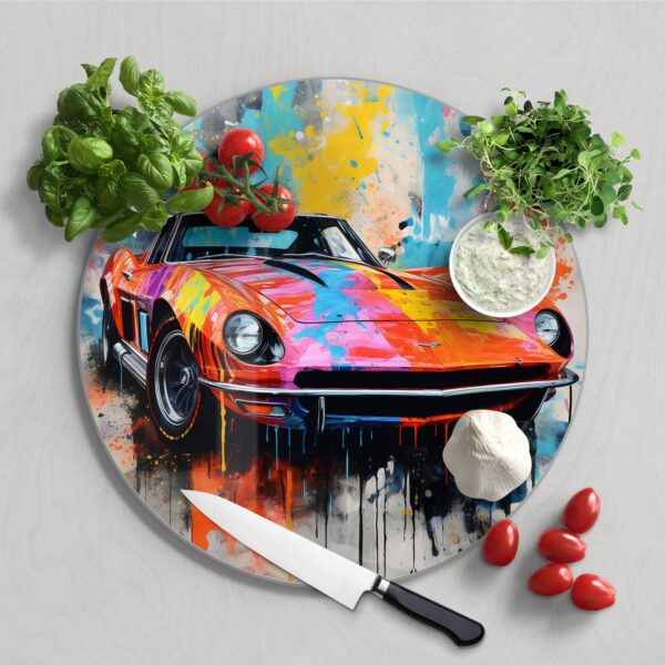 Chopping Board - Color Rush Car - Image 2