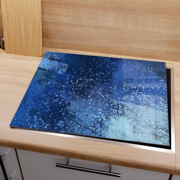 Hob Cover - Blue Impression - Image 2