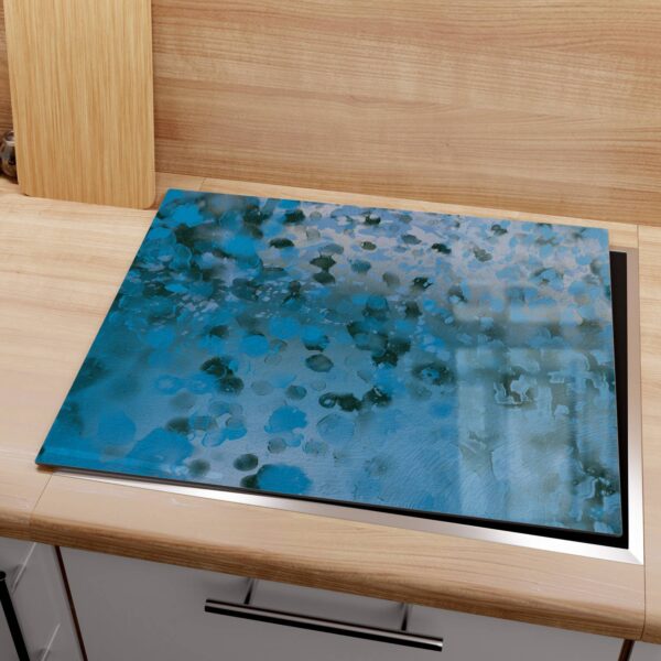 Herdabdeckplatte - Blauer Traum – Bild 2