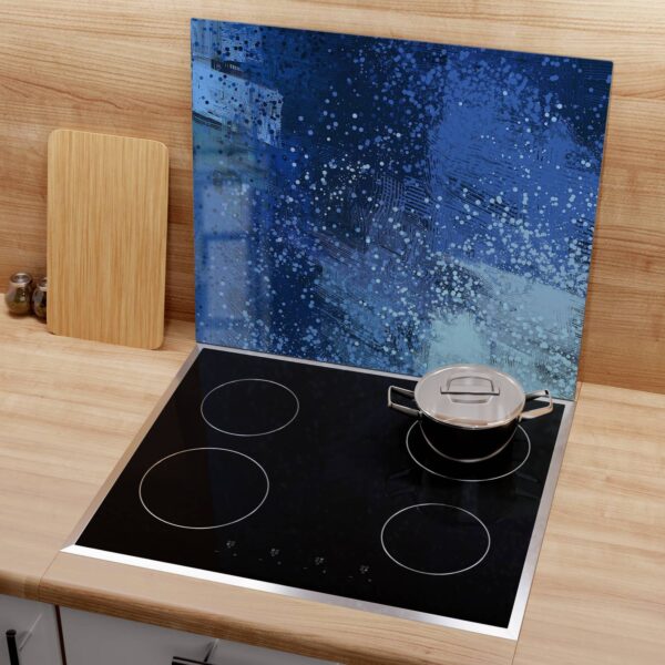 Hob Cover - Blue Impression - Image 3