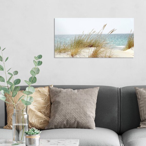 Wandbild Leinwandoptik - Flüstern der Küste – Bild 3