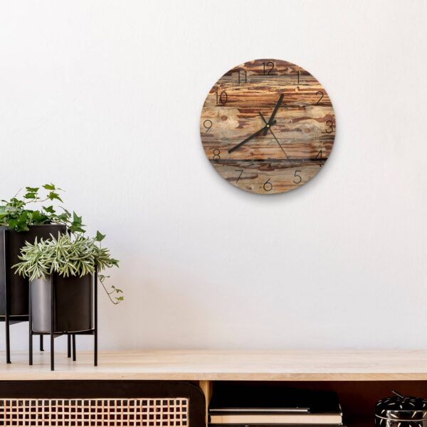 Wanduhr - Muster der Natur – Bild 4