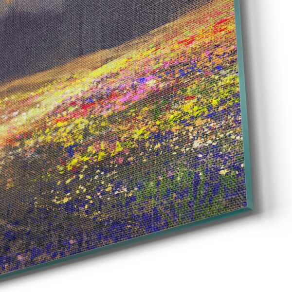 Wandbild Leinwandoptik - Malerische Blumenpracht – Bild 5