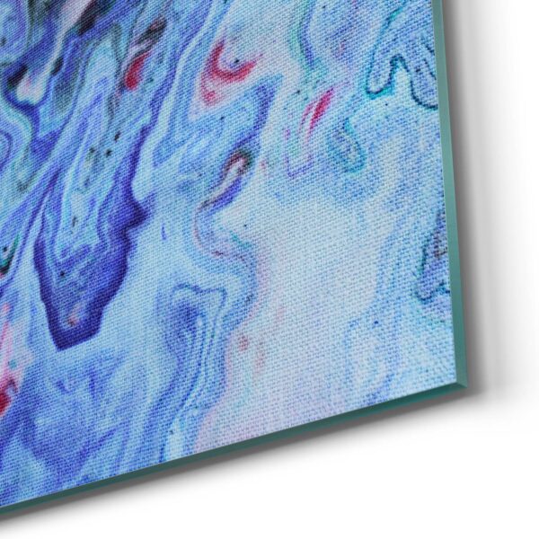 Wandbild Leinwandoptik - Farbenrausch der Fantasie – Bild 5